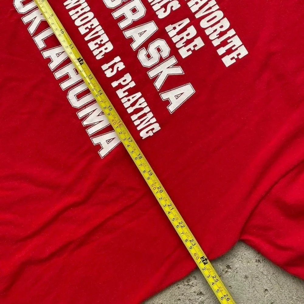 Vintage 90s Nebraska Cornhuskers College Football NCAA Shirt Size XXL